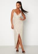 Bubbleroom Occasion Charlotte Sequin Gown Champagne 36