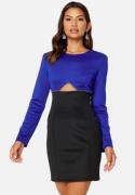 BUBBLEROOM Contrast Dress Blue / Black L