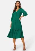 Happy Holly Kimberly flounce dress Green 32/34