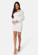 BUBBLEROOM Jayla smock dress Offwhite XS