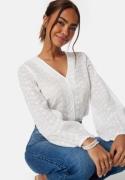 Happy Holly Nisha Broderie Anglaise Blouse White 32/34