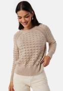 VILA Vitoto L/S O-Neck knit to Feather Gray S