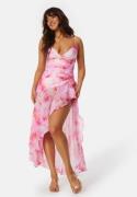 Bardot Sorella printed midi dress Pink 36(UK8)