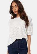 Happy Holly Broderie Anglaise Top Offwhite 32/34