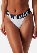 Calvin Klein High Leg Thong White M