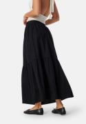 BUBBLEROOM Maxi Cotton Skirt Black M