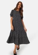 Happy Holly Tris Dress Black/Patterned 32/34