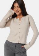 BUBBLEROOM Knitted Cardigan Light beige M