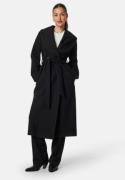 BUBBLEROOM Shawl Collar Coat Black XS