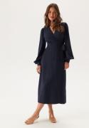 BUBBLEROOM Wrap Dress Navy 46