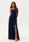 Bubbleroom Occasion Waterfall Soft Gown Navy S