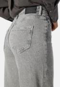 VERO MODA Vmtessa Hr Wide Jeans Rhines Medium Grey Denim/Rhinestone 29...