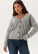 GANT Superfine Lambswool Cardigan Grey Melange L