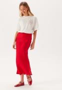 VILA Viellette Hw Long Skirt  Barbados Cherry 44