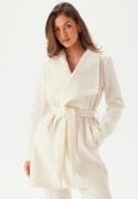 VILA Vicooley Collar Belt Coat Birch 36