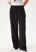 Pieces Pcpruisa Lw Baggy Pants Black M