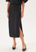 VILA Visivanni Hw Slit Midi Skirt Black Beauty 34