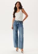 ONLY Onlgianna Mw Straight Dnm Medium Blue Denim 28/30