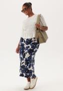 Happy Holly  Soft Midi Skirt Patterned 32/34