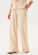 Happy Holly Soft Wide Leg Pants Light beige 52/54