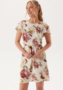 Ida Sjöstedt Nadia Dress Creme Red Floral 40