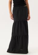 Pieces Pcsikka Hw Maxi Skirt Black L