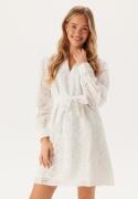VILA Visine L/S Short Dress Bright White 42