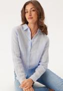 GANT Reg Linen Shirt Light Blue 38