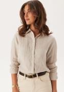 GANT Reg Linen Shirt Dry Sand 40