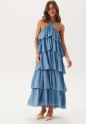 VILA Vifiluka H/N S/L ANKLE DRESS  Blissful Blue 34