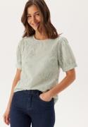VILA Visonja O-neck S/S TOP/LN TOP/ Silt Green 40