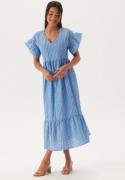 Object Collectors Item Objvita S/S Long Dress Cornflower blue 36
