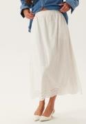 YAS Yasluma Hw Long Skirt Star White 42