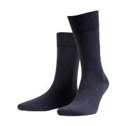 Amanda Christensen Strømper Core Ankle Socks Antracit bomull Str 39/40