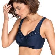 Miss Mary Broderie Anglais Soft Bra BH Mørkblå B 90 Dame