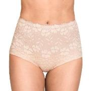 Miss Mary Jacquard And Lace Girdle Truser Beige 42 Dame