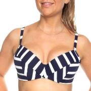 Femilet Indiana Bikini Top Moulded Hvit/Marine polyamid F 75 Dame