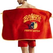 Frank Dandy Baywatch Beach Towel Rød bomull One Size