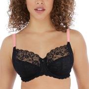 Freya BH Offbeat Undewired Side Support Bra Svart G 80 Dame