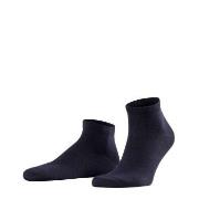 Falke Strømper 2P Happy Sneaker Socks Marine bomull Str 43/46 Herre