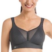 Anita BH Active Air Control DeltaPad Sports Bra Mørkgrå  E 85 Dame