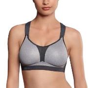 Anita BH Active Racerback Sports Bra Gråmelerad E 85 Dame