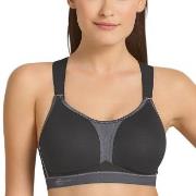 Anita BH Active Racerback Sports Bra Svart/Grå D 75 Dame