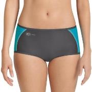 Anita Truser Active Sporty Brief Panty Grå/Turkis 40 Dame