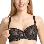 Anita BH Fleur Underwire Nursing Bra Svart polyamid D 85 Dame