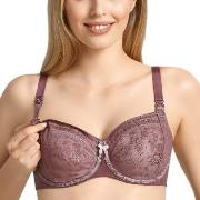 Anita BH Fleur Underwire Nursing Bra Berry/Lilac polyamid C 90 Dame