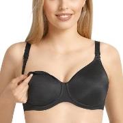 Anita BH Microfiber Underwire Nursing Bra Svart E 90 Dame