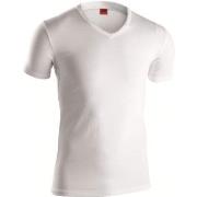 JBS Basic 13720 T-shirt V-neck Hvit bomull Large Herre