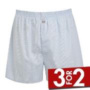 Jockey Woven Poplin Boxer Shorts Hvitrutet mønster bomull X-Large Herr...