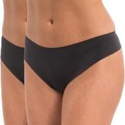 Magic Truser 2P Dream Invisibles Thong Svart X-Large Dame